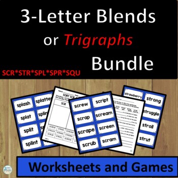 Trigraph Activities by Angel Honts-Learn and Teach by the Beach