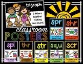 Trigraph Posters Phonics for the Kindergarten & First Grade