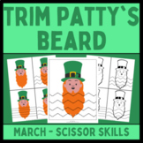 Trim Leprechaun Patty's Beard St Patrick's Day Scissor Ski