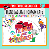 Trinidad and Tobago HATS | COLOR CUT & PASTE HAT ACTIVITY 