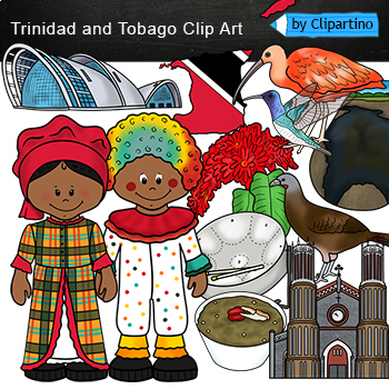 Preview of Trinidad and Tobago clip art