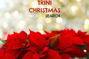 Preview of Eat Ah Food! Trinidadian Christmas Foods Word Search