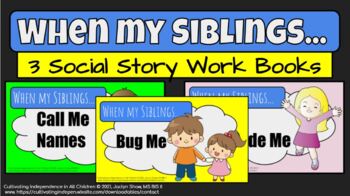 Preview of Trio Bundle - "When My Siblings ..."