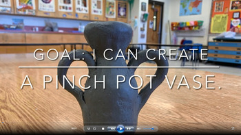 Preview of Triple Pinch Pot Vase Video: World Research Clay Project