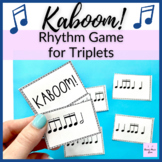 Triplet Kaboom! Rhythm Game for Elementary Music Centers