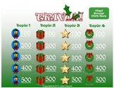 Trivia Christmas Template - Jeopardy-Like Review Game