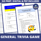 Trivia Game for Teachers, Staff, and Middle School Students