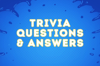 Preview of Trivia Questions & Answers More Category
