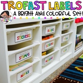 Trofast Labels | Bright Ready to Print Labels | Please rea