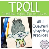 Troll (Boy) Coordinate Graphing Picture