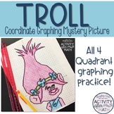 Troll (Girl) Coordinate Graphing Picture