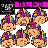 Troll Faces {Creative Clips Digital Clipart}