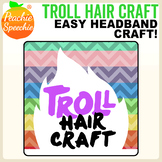 Troll Hair Headband Craft