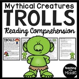 Trolls Informational Reading Comprehension Worksheet Mythi