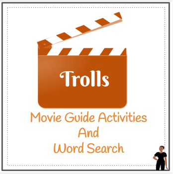 Preview of Trolls Movie Guide Activities and Word Search