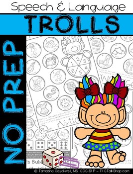 Preview of Trolls: No Prep Speech and Language