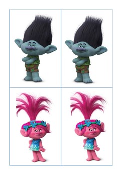 Trolls Partner Cards by Dancing with Miss B | TPT