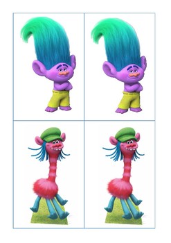 Trolls Partner Cards By Dancing With Miss B 