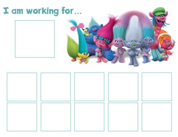 Trolls Token Board System by The Creative Corner with Ms Rachel | TpT