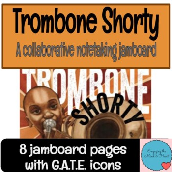 Preview of Trombone Shorty Jamboard Distance Learning