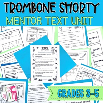 Preview of Trombone Shorty Mentor Text Digital & Print Unit