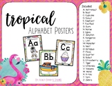 Tropical Alphabet Posters