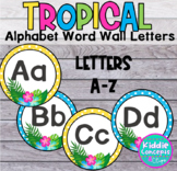 Tropical Alphabet Word Wall Letters - Classroom Decor