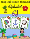 Tropical Beach Alphabet Posters