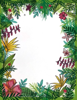 Preview of Tropical Border
