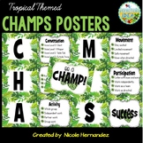 Tropical Classroom CHAMPS Poster