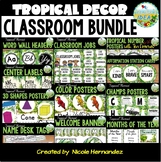 Tropical Classroom Decor BUNDLE