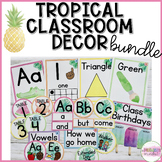 Tropical Classroom Decor BUNDLE