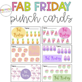Tropical Classroom Fab Friday Punch Cards