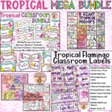 Tropical Classroom MEGA BUNDLE Labels, Clip Charts, Schedu