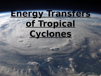 Preview of Tropical Cyclones Presentation