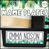 Tropical Desk Name Plates