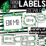 Tropical Editable Labels