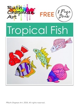 How to Draw a Tropical Fish