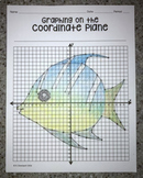 Tropical Fish EMOJI - Graphing on the Coordinate Plane Mys