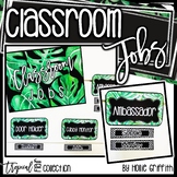 Tropical Flair Editable Classroom Jobs Classroom Decor