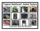 Tropical Rainforest Animal Posters