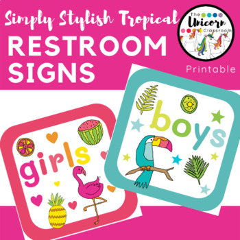 pink girl bathroom symbol