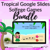 Tropical Google Slides Solfege Game BUNDLE