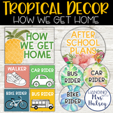 Tropical How We Get Home Display