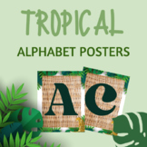Tropical Jungle Alphabet Posters │ CLASSROOM DECOR