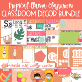 Tropical-Llama Classroom Decor Bundle