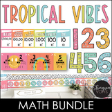 Tropical Math Posters Bundle - Tropical Vibes