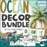 Ocean Classroom Decor Bundle / Tropical Under the Sea Them