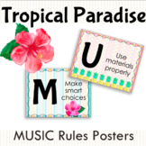Tropical Paradise MUSIC Class Rules