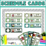 Tropical Primary Schedule Cards